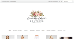 Desktop Screenshot of essentiallyelegant.com