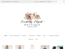 Tablet Screenshot of essentiallyelegant.com